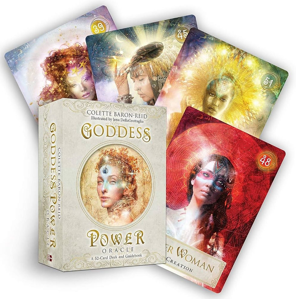 Goddess Power Oracle Cards (Pocket Edition) Author: Colette Baron-Reid
