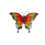 Thumbnail: 44cm 3D Metal Butterfly Wall Art