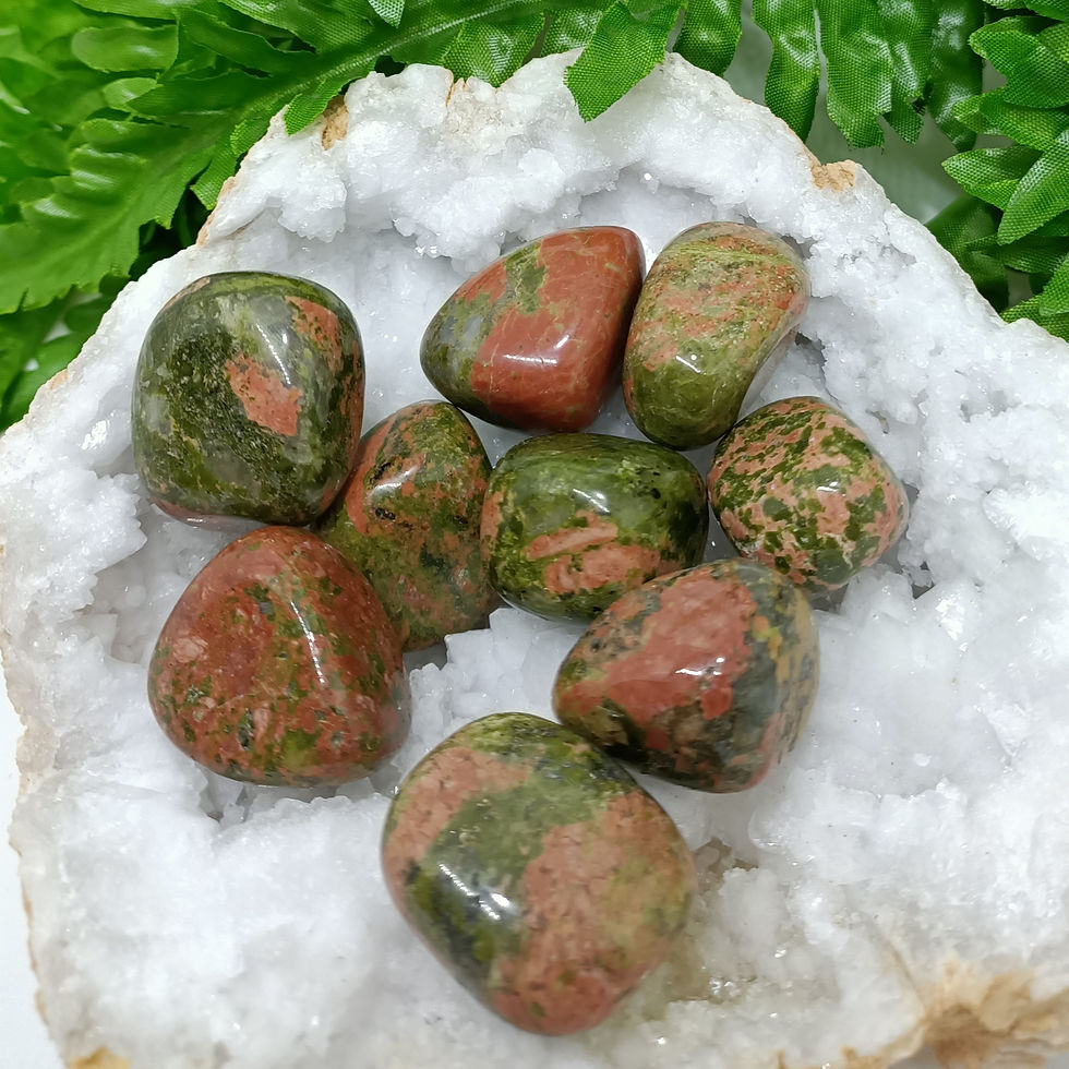 Unakite Tumbled Stone