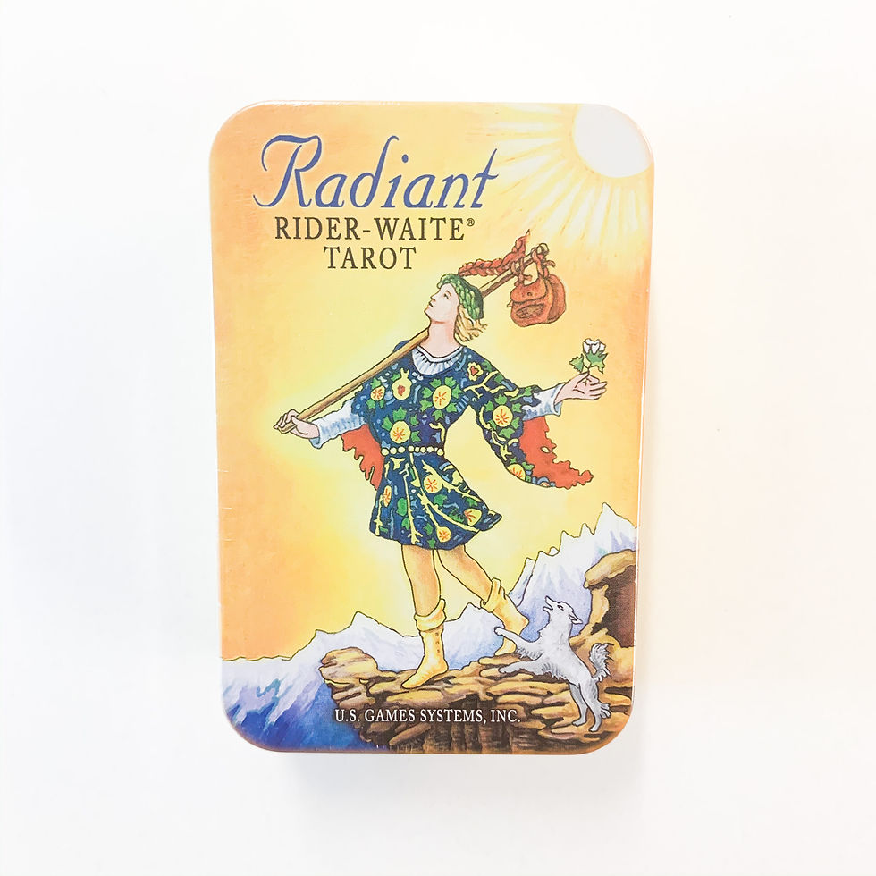 Radiant Rider-Waite in a Tin