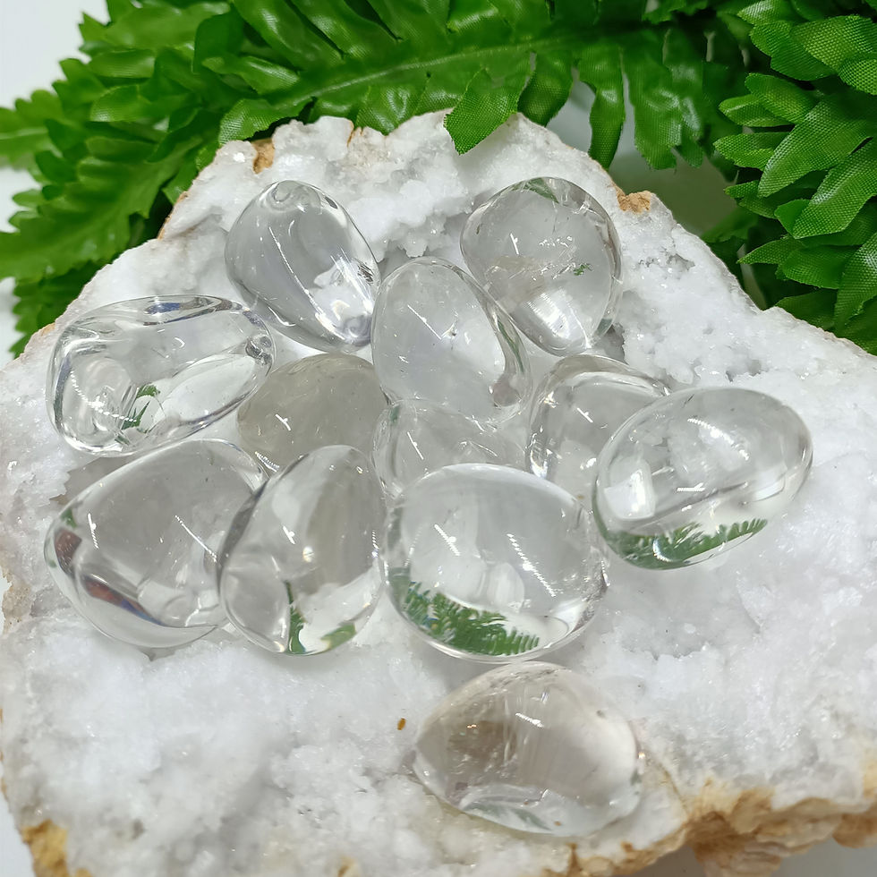 Clear Quartz Tumbled Stone "AAA" Grade