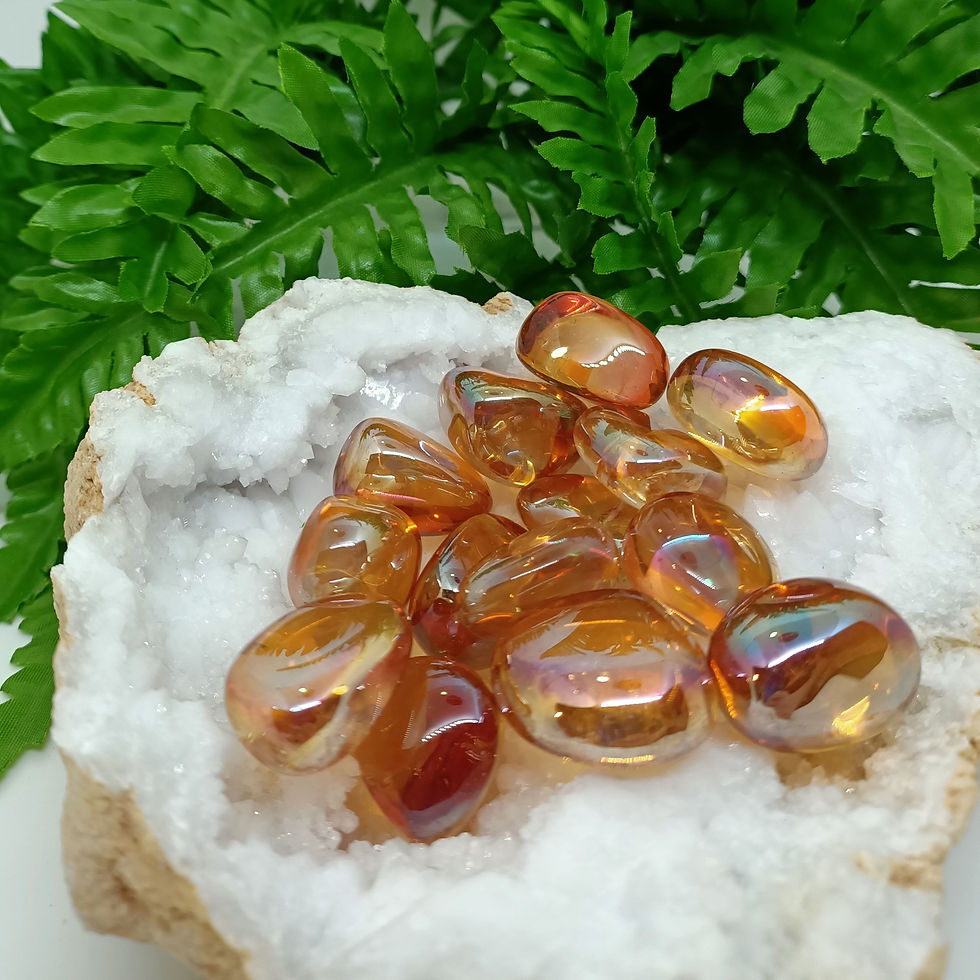 Tumbled Tangerine Aura