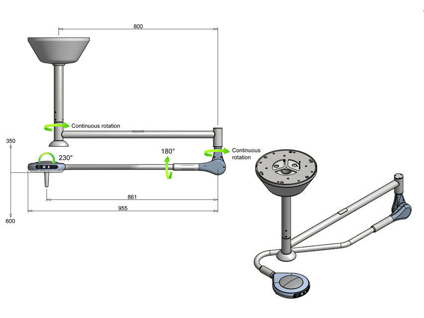 Thumbnail: SATURNO OPERATING LED LIGHT - trolley