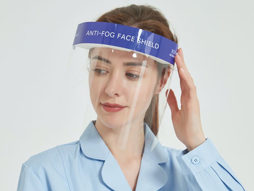 Thumbnail: ANTI-FOG DISPOSABLE FACE SHIELD