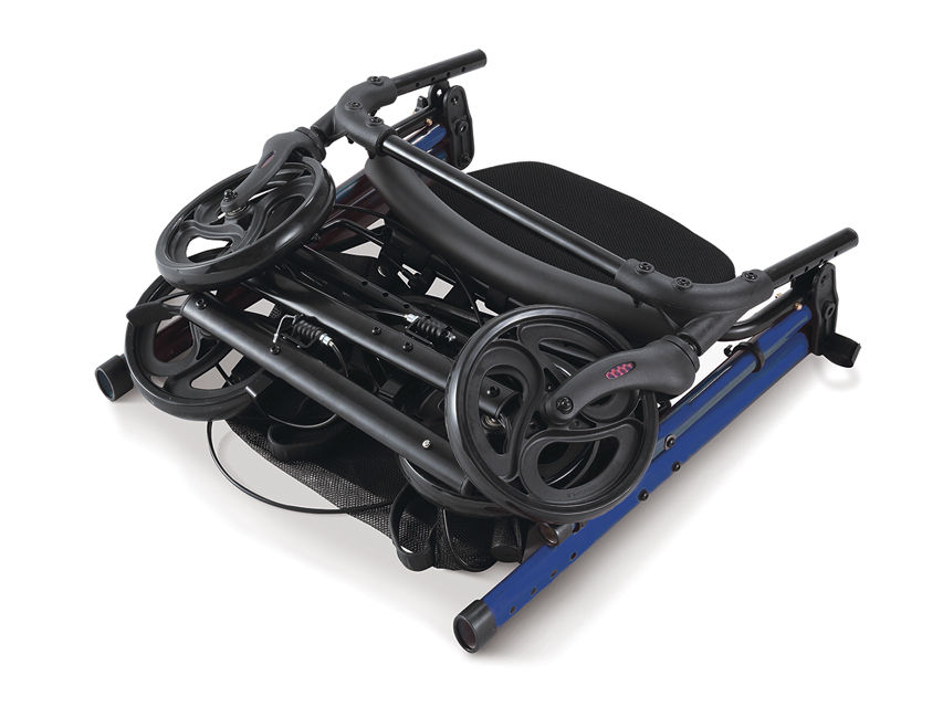 Thumbnail: LIGHTWEIGHT ROLLATOR - foldable - blue