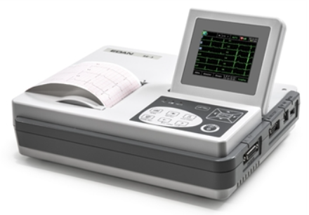 Thumbnail: EDAN SE-3 COLOUR ECG - 3 channel with monitor and interpretation