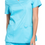 Thumbnail: CHEROKEE MOCK WRAP TOP REVOLUTION - woman  - turquoise