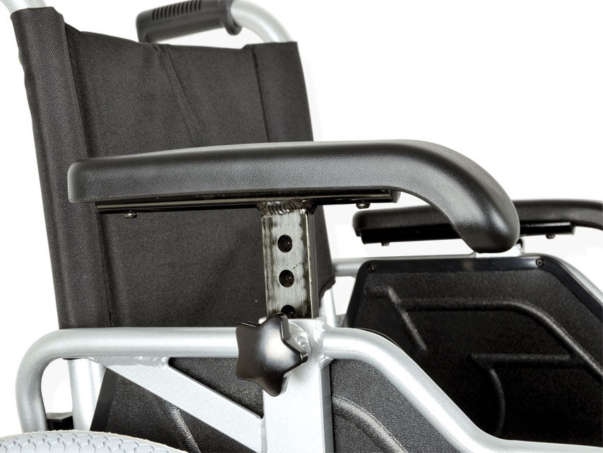 Thumbnail: DELUXE WHEELCHAIR - Aluminium