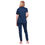 Thumbnail: CHEROKEE MOCK WRAP TOP REVOLUTION - woman  - navy blue