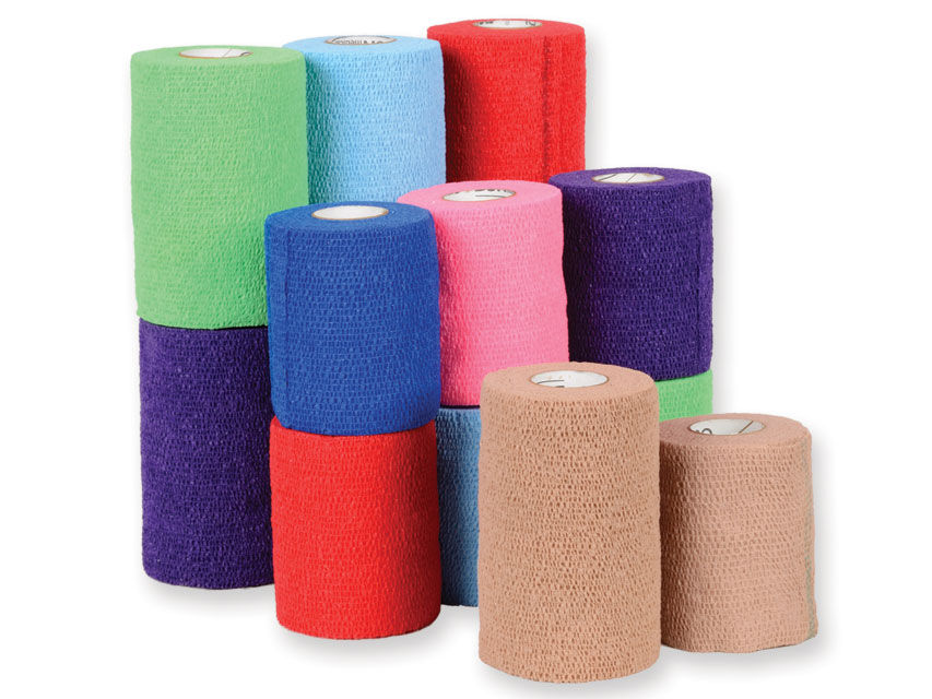 Thumbnail: CO-PLUS BANDAGE 6.3 m x 10 cm - mixed colours