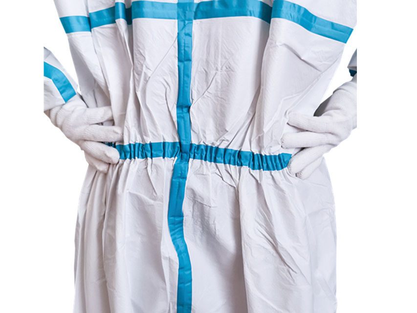 Thumbnail: TAPED SEAM INSULATION COVERALL - Type 4B-5B-6B -  disposable