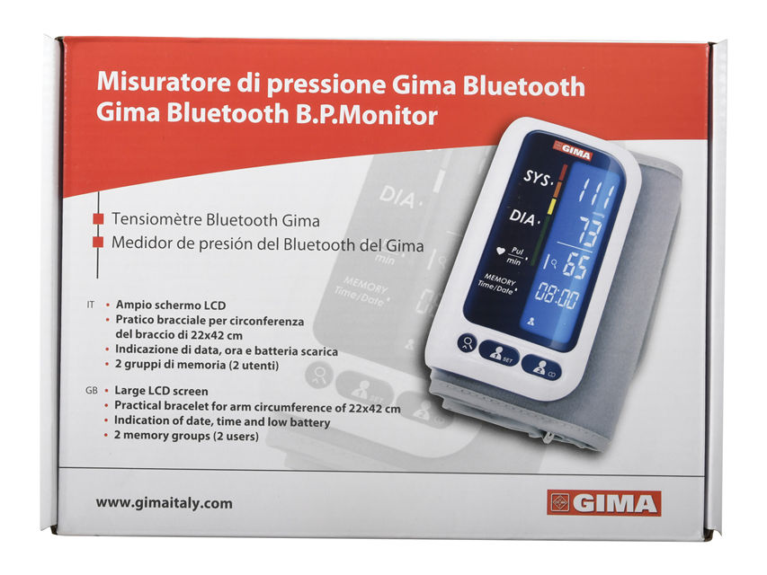 Thumbnail: GIMA BLUETOOTH B.P.MONITOR