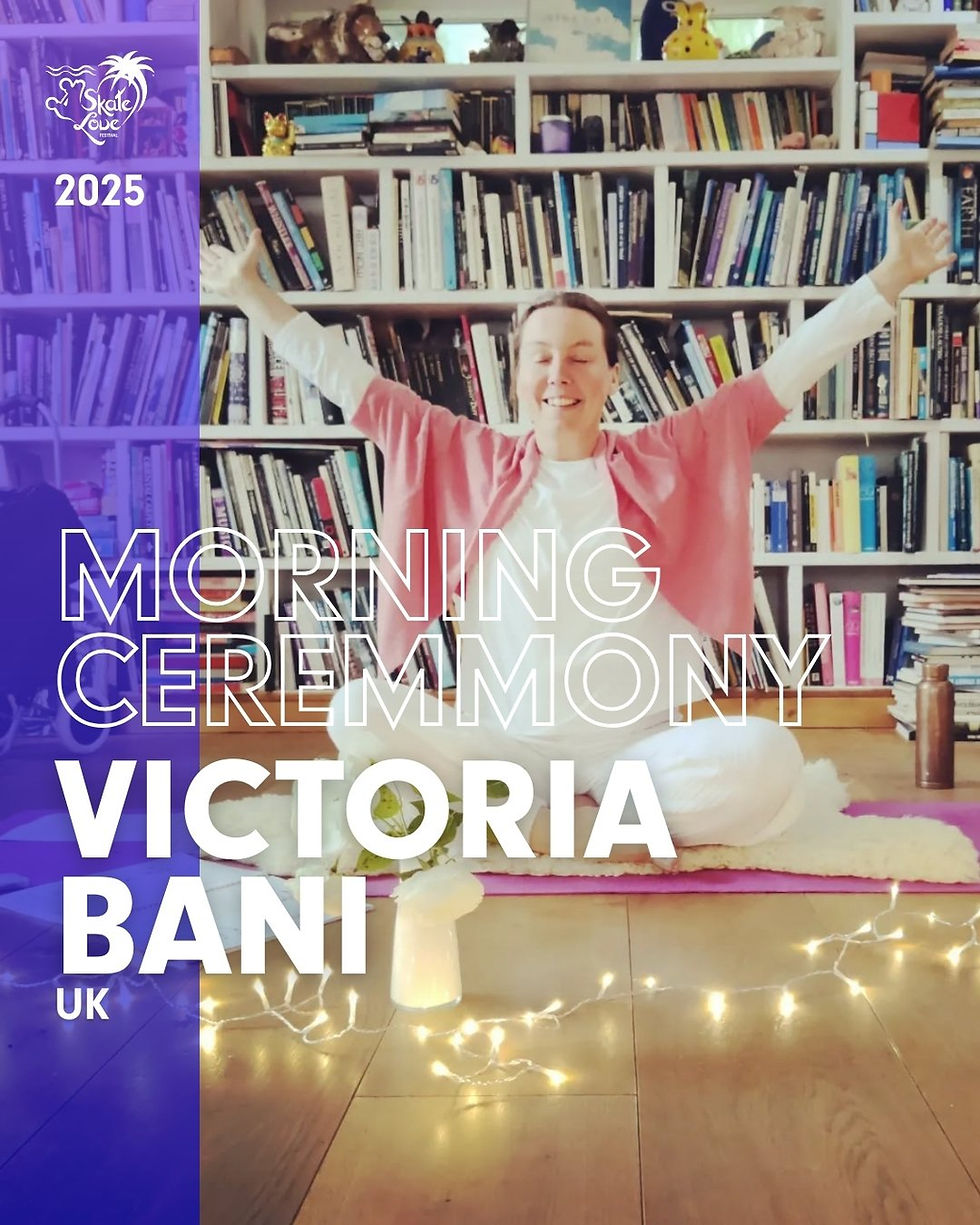 Poster of off-skates movement ceremony by Victoria Bani Sadhana