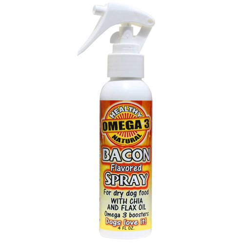 Bacon Flavor Dog Food Topper 4 oz | flavored-sprays