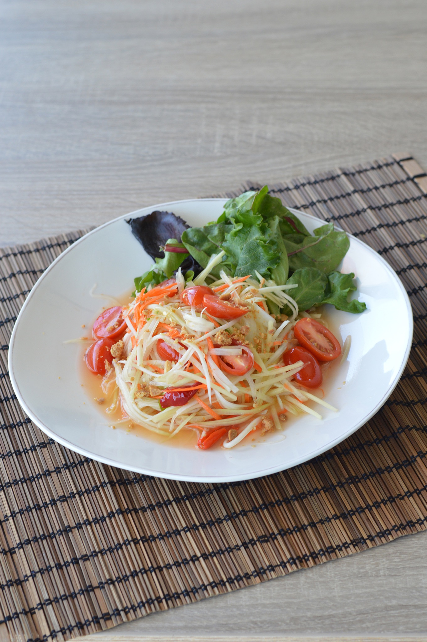 Arranged Food and Objects