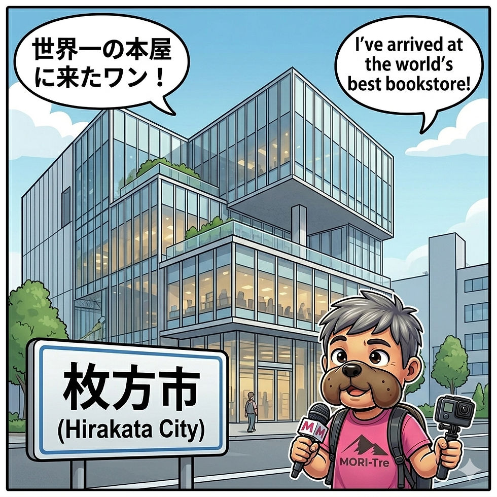 魔法のような本棚の聖地、枚方T-SITEを訪ねて
