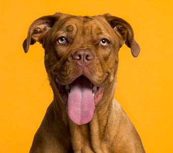 Happy Dog Portrait