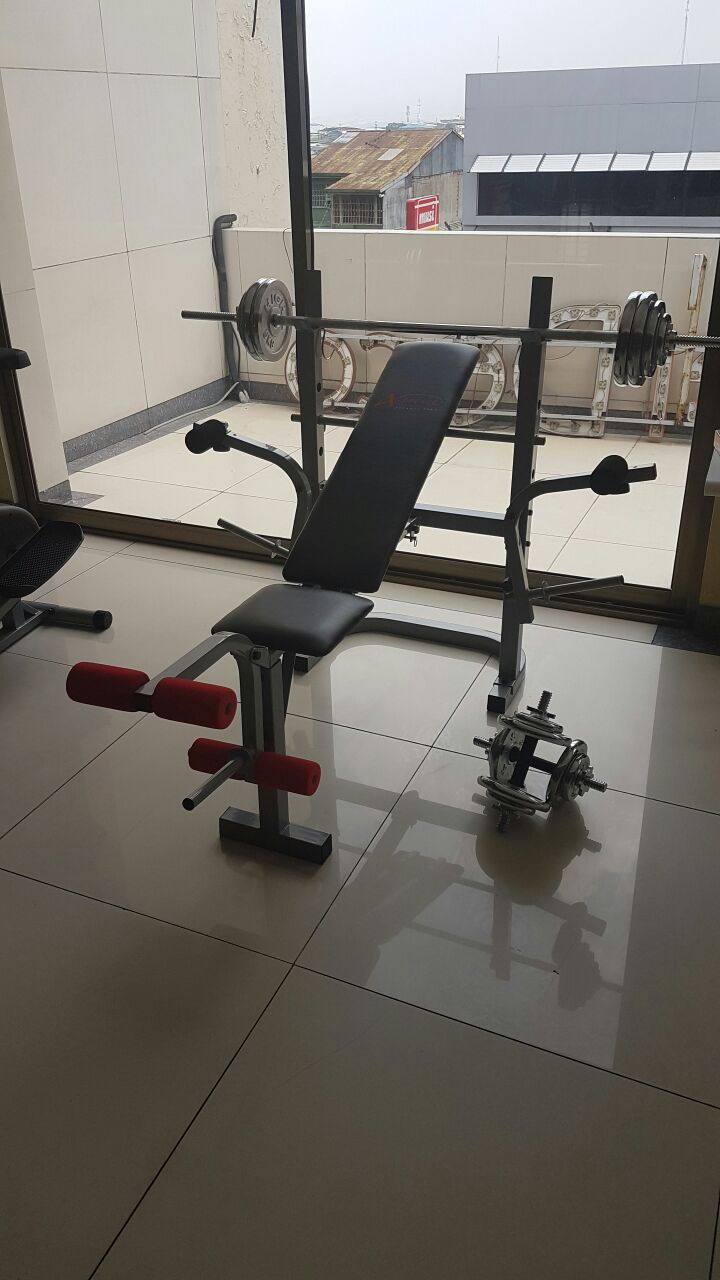 Miniatura: Banca de Peso Xtreme con 110 Lbs de Peso