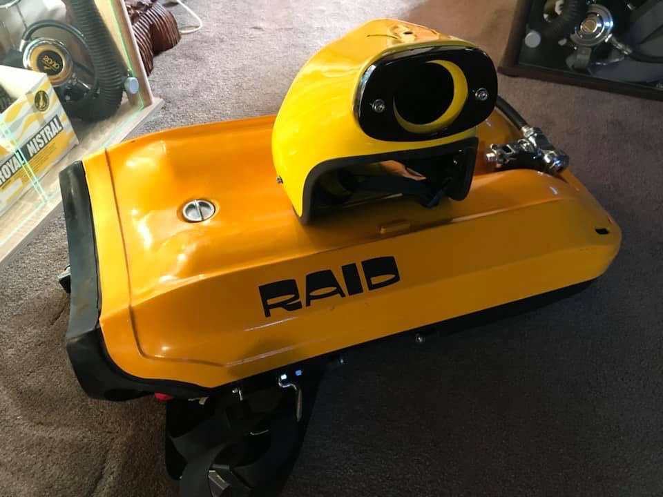 scaphandre hydrodynamique RAID