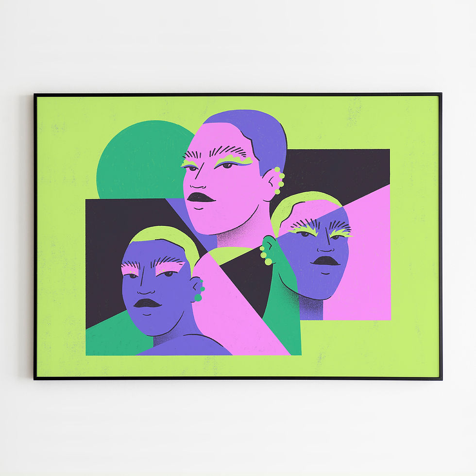 Thumbnail: Trio | Digital print