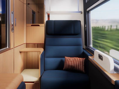 Get a First Look at Amtrak's New Long-Distance Fleet Images