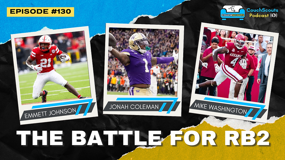 3 RBs, 1 Tier: Emmett Johnson vs Mike Washington vs Jonah Coleman I Dynasty Rookie Profile