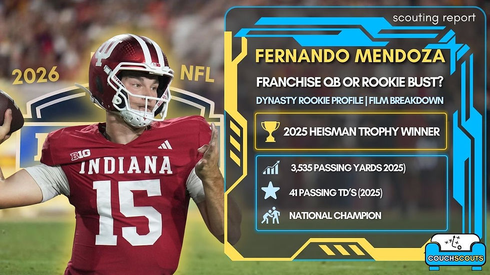 Franchise QB or Dynasty Trap? Dynasty Rookie Profile |