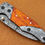 Thumbnail: Damascus Folding Pocket Clip Knife, 7.5" Damascus Steel Bolster Point Blade