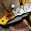 Thumbnail: Pocket Knife, Beautiful Folding Knife, Handmade Knife, Hand Forged Knife