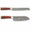 Thumbnail: Handmade damascus steel chef knife set of 8 pieces kitchen knife set