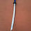 Thumbnail: Handmade DAMASCUS steel Katana Sword with Leather Sheath