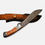 Thumbnail: Custom Handmade Damascus Steel Hunting Bowie Knife With Wood & Damascus Handle