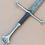 Thumbnail: Damascus Steel LOTR Anduril Narsil Aragon's Medieval Knight Warrior's Viking
