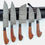 Thumbnail: 5 pcs Damascus Steel Kitchen Chef Utility Knife Set