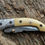 Thumbnail: New Damascus Folding knife, Hand forged Folding knife, Pocket knife for Men and
