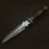 Thumbnail: Damascus Steel Dagger | Rosewood | Paka Wood | Brass