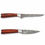 Thumbnail: Handmade damascus steel chef knife set of 8 pieces kitchen knife set