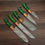 Thumbnail: 5 pcs Damascus Steel Kitchen Chef Utility Knife