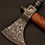 Thumbnail: Handmade Damascus Steel Tomahawk / SK Axe with Rose wood