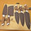 Thumbnail: Handmade Damascus Kitchen Chef Knife Set 5 PIECE CHEF SET
