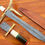 Thumbnail: Handmade Damascus Steel 30" Beautiful Hunting Sword