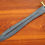 Thumbnail: Handmade Damascus Steel 30" Beautiful Hunting Sword