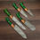 Thumbnail: 5 pcs Damascus Steel Kitchen Chef Utility Knife