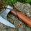 Thumbnail: GROOMSMEN GIFT for HER Forged Viking Axe