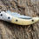 Thumbnail: New Damascus Folding knife, Hand forged Folding knife, Pocket knife for Men and