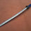 Thumbnail: Handmade DAMASCUS steel Katana Sword with Leather Sheath