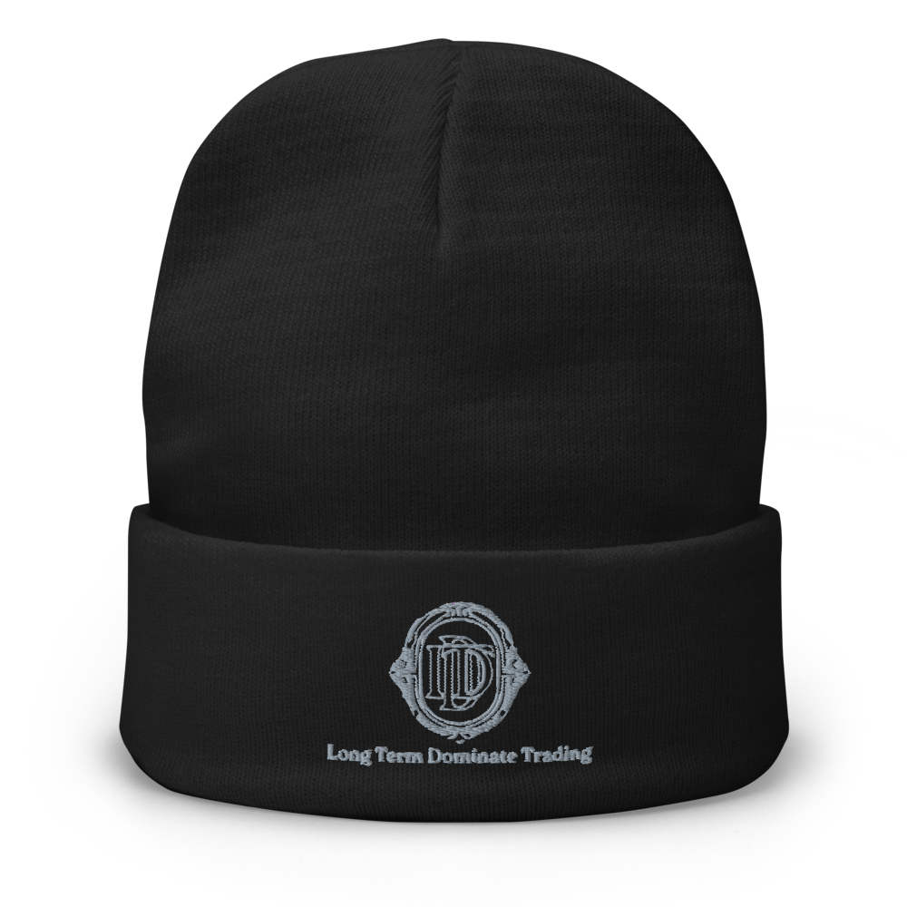 LTDT CozyKnit Embroidered Beanie