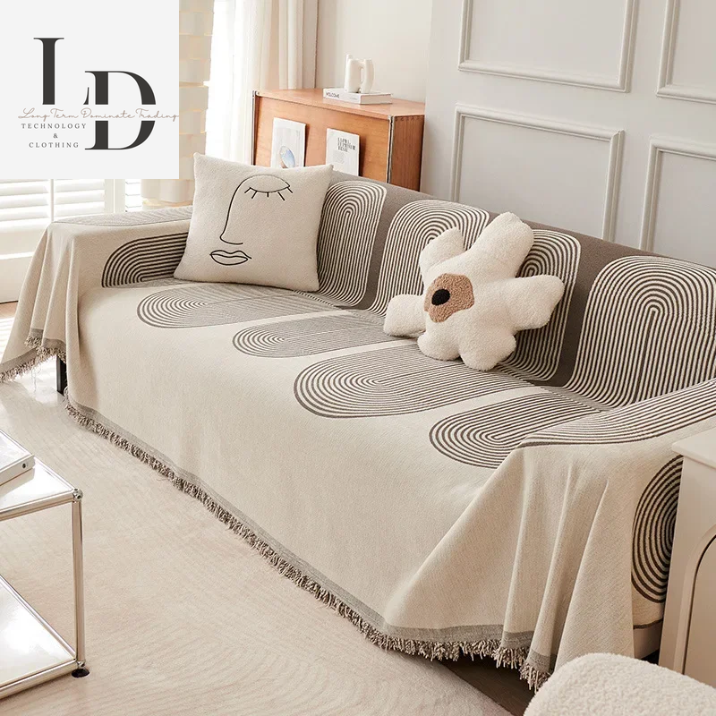 Thumbnail: Nordic Sofa Throw Blankets Outdoor Camping Picnic Large Blanket Leisure Relax Be