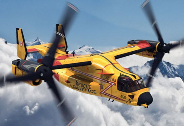 Thumbnail: V-22 Osprey Scale ARF Kit Canadian Rescue