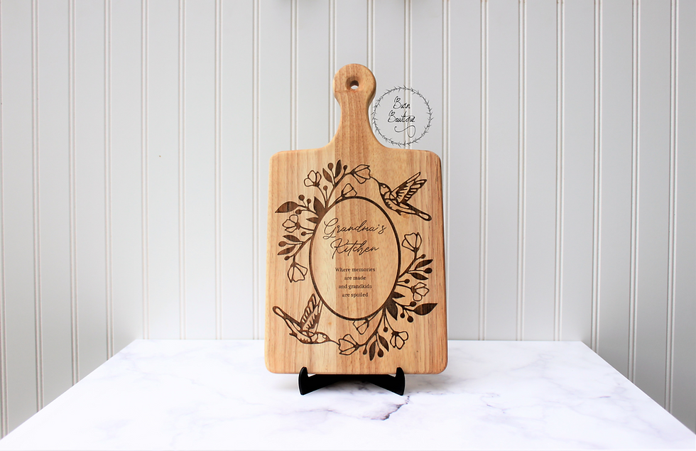 Thumbnail: Personalized Grandma's Kitchen Cutting Board